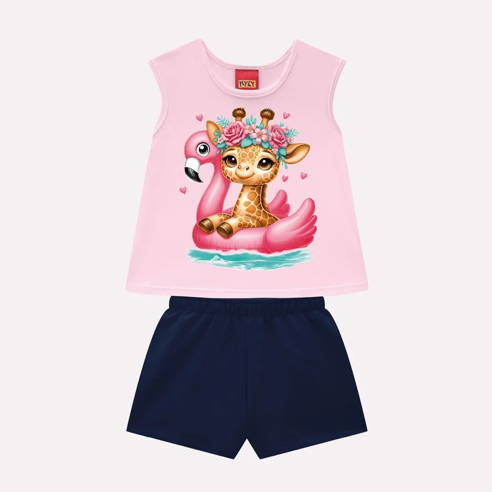 Conjunto Bebê Menina Kyly - Estampas Exclusivas e Conforto Premium