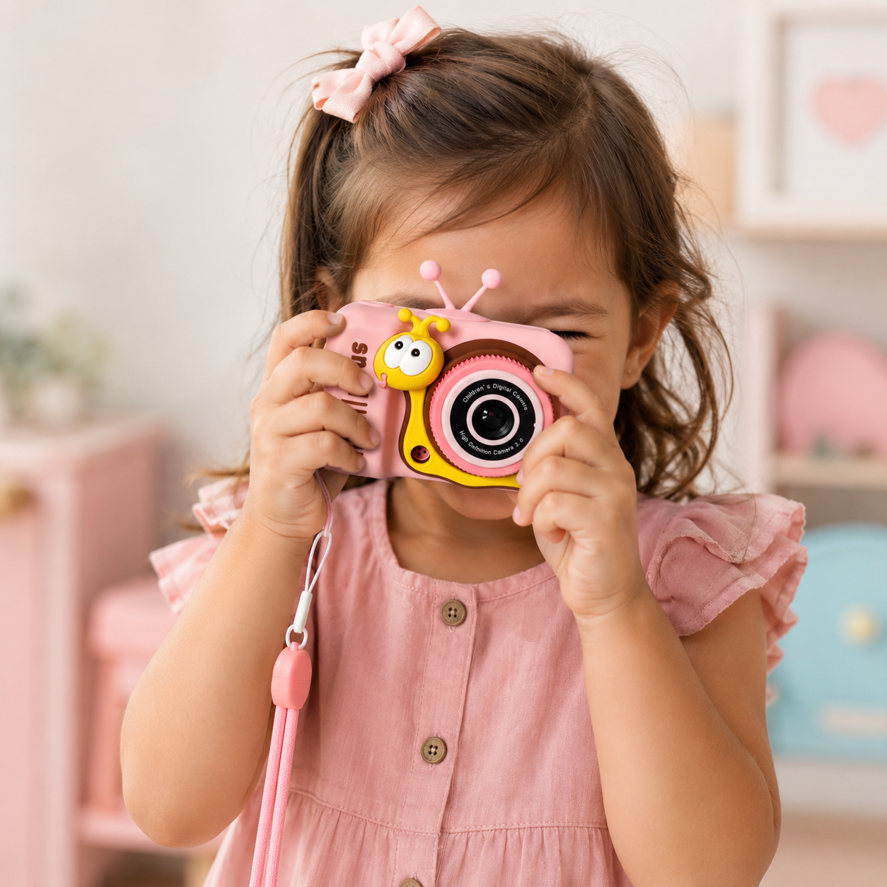 Câmera Fotográfica Digital Infantil Haviza - Pequeno Explorador Criativo