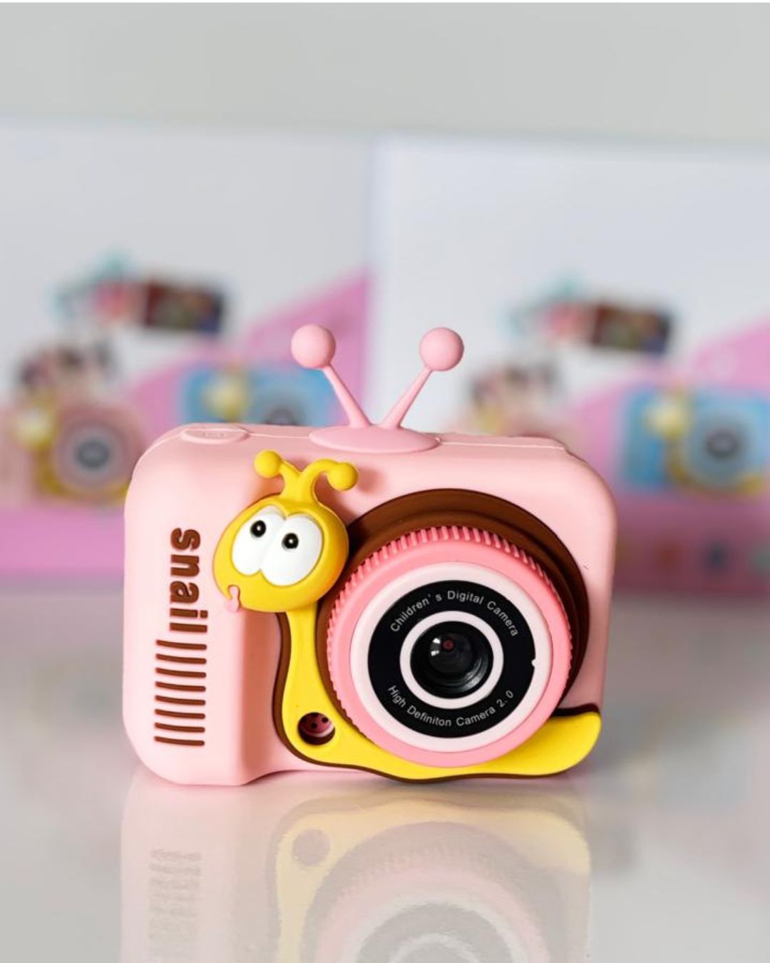 Câmera Fotográfica Digital Infantil Haviza - Pequeno Explorador Criativo